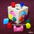 Hộp thả hình khối màu sắc VM24